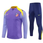Atlético Madrid Trainingspullover 2025/26 Viertelreißverschluss Lila