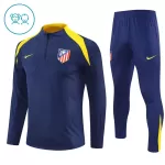 Atlético Madrid Trainingspullover Kinder 2025/26 Viertelreißverschluss Navy