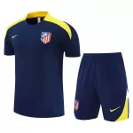 Atlético Madrid Trainingstrikot Kinder 2025/26 Kurzarm Navy