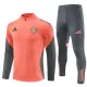 FC Bayern München Trainingspullover 2025/26 Viertelreißverschluss Orange