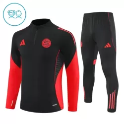 FC Bayern München Trainingspullover Kinder 2025/26 Viertelreißverschluss Schwarze FC Bayern München Trainingspullover Kinder 2025/26 Viertelreißverschluss Schwarze