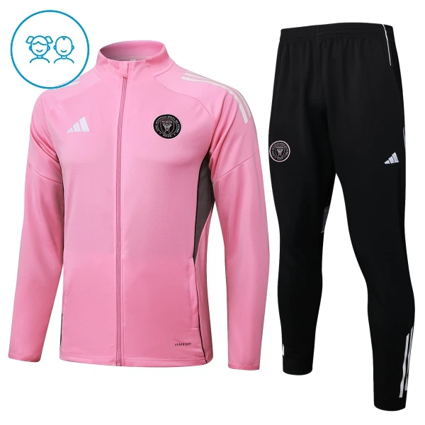 Inter Miami CF Trainingsjackenanzüge Kinder 2024/25 Rosa Inter Miami CF Trainingsjackenanzüge Kinder 2024/25 Rosa