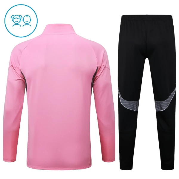 Inter Miami CF Trainingsjackenanzüge Kinder 2024/25 Rosa