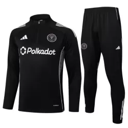 Inter Miami CF Trainingspullover 2025/26 Viertelreißverschluss Schwarze Inter Miami CF Trainingspullover 2025/26 Viertelreißverschluss Schwarze