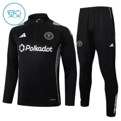 Inter Miami CF Trainingspullover Kinder 2025/26 Viertelreißverschluss Schwarze Inter Miami CF Trainingspullover Kinder 2025/26 Viertelreißverschluss Schwarze