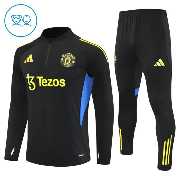 Manchester United Trainingspullover Kinder 2025/26 Viertelreißverschluss Manchester United Trainingspullover Kinder 2025/26 Viertelreißverschluss