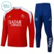Paris Saint-Germain Trainingspullover Kinder 2025/26 Viertelreißverschluss Rote Paris Saint-Germain Trainingspullover Kinder 2025/26 Viertelreißverschluss Rote