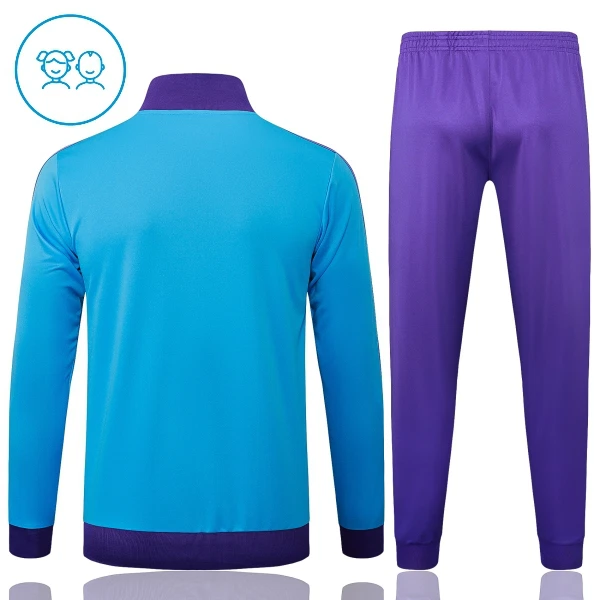 Real Madrid Trainingsjackenanzüge Kinder 2025/26 Blaue