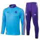 Real Madrid Trainingspullover 2025/26 Viertelreißverschluss Blaue Real Madrid Trainingspullover 2025/26 Viertelreißverschluss Blaue