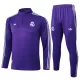 Real Madrid Trainingspullover 2025/26 Viertelreißverschluss Lila Real Madrid Trainingspullover 2025/26 Viertelreißverschluss Lila