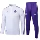 Real Madrid Trainingspullover 2025/26 Viertelreißverschluss Weiße Real Madrid Trainingspullover 2025/26 Viertelreißverschluss Weiße