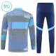 Real Madrid Trainingspullover Kinder 2025/26 Viertelreißverschluss Blaue