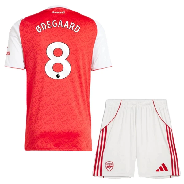 Günstige Arsenal Odegaard 8 Kindertrikot Heim 2025/26 Kurzarm Günstige Arsenal Odegaard 8 Kindertrikot Heim 2025/26 Kurzarm