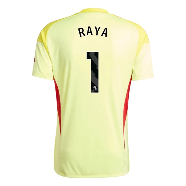 Günstige Arsenal RAYA 1 Torwart Herrentrikot 2025/26 Kurzarm Günstige Arsenal RAYA 1 Torwart Herrentrikot 2025/26 Kurzarm