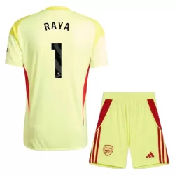 Günstige Arsenal RAYA 1 Torwart Kindertrikot 2025/26 Kurzarm