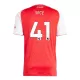 Günstige Arsenal Rice 41 Herrentrikot Heim 2025/26 Kurzarm Günstige Arsenal Rice 41 Herrentrikot Heim 2025/26 Kurzarm