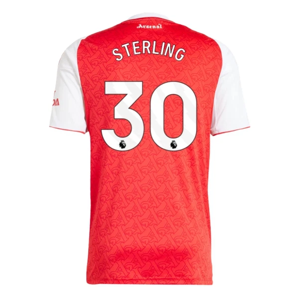 Günstige Arsenal Sterling 30 Herrentrikot Heim 2025/26 Kurzarm Günstige Arsenal Sterling 30 Herrentrikot Heim 2025/26 Kurzarm