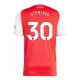 Günstige Arsenal Sterling 30 Herrentrikot Heim 2025/26 Kurzarm Günstige Arsenal Sterling 30 Herrentrikot Heim 2025/26 Kurzarm