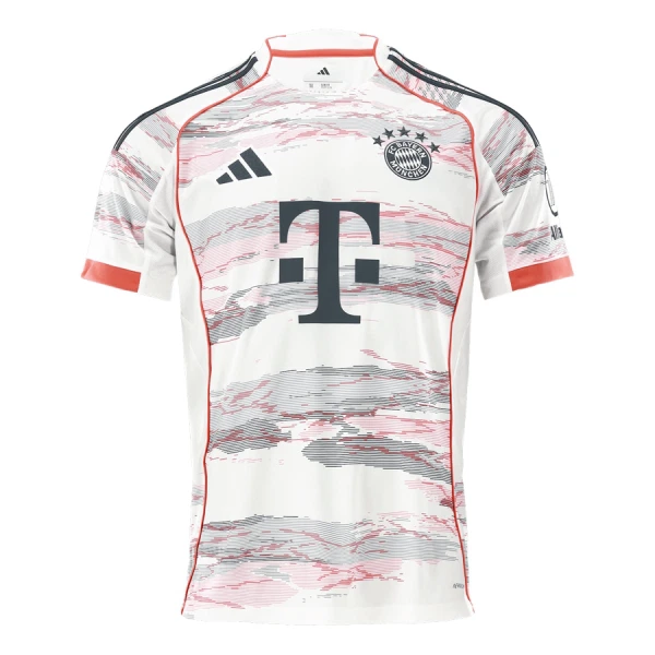 Günstige FC Bayern München Alphonso Davies 19 Kindertrikot Auswärts 2025/26 Kurzarm