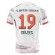 Günstige FC Bayern München Alphonso Davies 19 Kindertrikot Auswärts 2025/26 Kurzarm