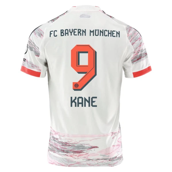 Günstige FC Bayern München Harry Kane 9 Herrentrikot Auswärts 2025/26 Kurzarm Günstige FC Bayern München Harry Kane 9 Herrentrikot Auswärts 2025/26 Kurzarm