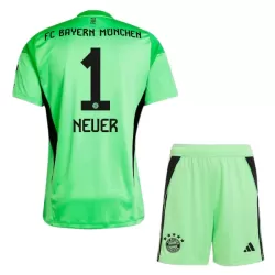 Günstige FC Bayern München Neuer 1 Torwart Kindertrikot 2025/26 Kurzarm Grüne Günstige FC Bayern München Neuer 1 Torwart Kindertrikot 2025/26 Kurzarm Grüne