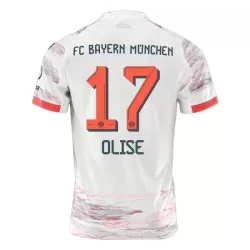 Günstige FC Bayern München Olise 17 Herrentrikot Auswärts 2025/26 Kurzarm Günstige FC Bayern München Olise 17 Herrentrikot Auswärts 2025/26 Kurzarm