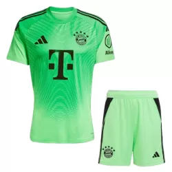 Günstige FC Bayern München Torwart Kindertrikot 2025/26 Kurzarm Grüne Günstige FC Bayern München Torwart Kindertrikot 2025/26 Kurzarm Grüne