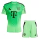 Günstige FC Bayern München Torwart Kindertrikot 2025/26 Kurzarm Grüne Günstige FC Bayern München Torwart Kindertrikot 2025/26 Kurzarm Grüne