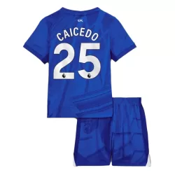 Günstige Chelsea Caicedo 25 Kindertrikot Heim 2025/26 Kurzarm Günstige Chelsea Caicedo 25 Kindertrikot Heim 2025/26 Kurzarm
