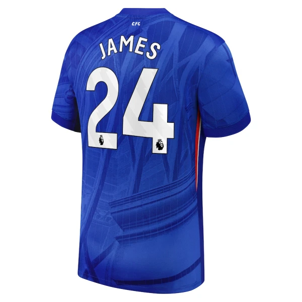 Günstige Chelsea James 24 Herrentrikot Heim 2025/26 Kurzarm