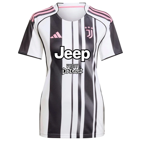 Günstige Juventus Turin Damentrikot Heim 2025/26 Kurzarm Günstige Juventus Turin Damentrikot Heim 2025/26 Kurzarm