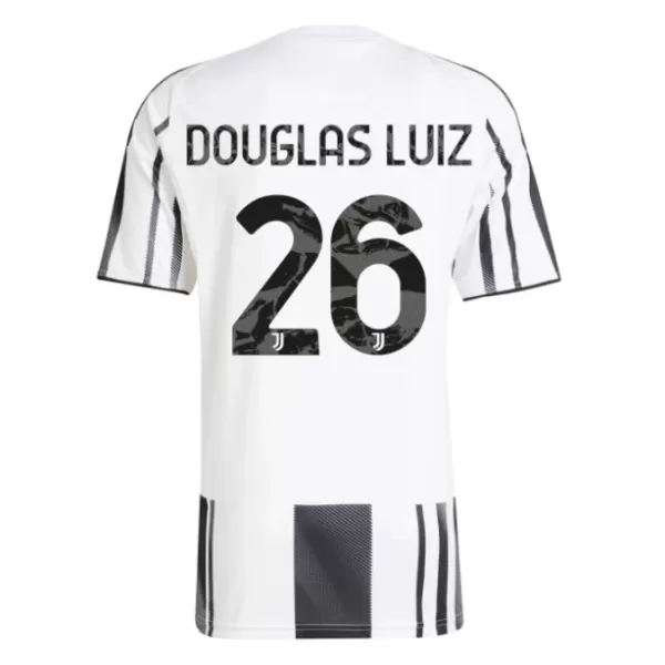Günstige Juventus Turin Douglas Luiz 26 Herrentrikot Heim 2025/26 Kurzarm Günstige Juventus Turin Douglas Luiz 26 Herrentrikot Heim 2025/26 Kurzarm