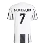Günstige Juventus Turin F. Conceicao 7 Herrentrikot Heim 2025/26 Kurzarm