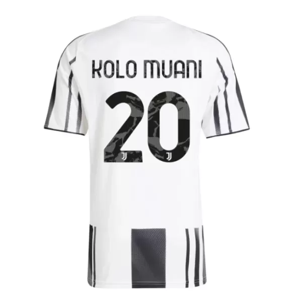 Günstige Juventus Turin Kolo Muani 20 Herrentrikot Heim 2025/26 Kurzarm