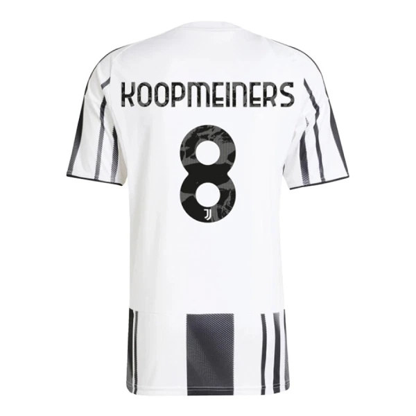 Günstige Juventus Turin Koopmeiners 8 Herrentrikot Heim 2025/26 Kurzarm