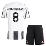 Günstige Juventus Turin Koopmeiners 8 Kindertrikot Heim 2025/26 Kurzarm