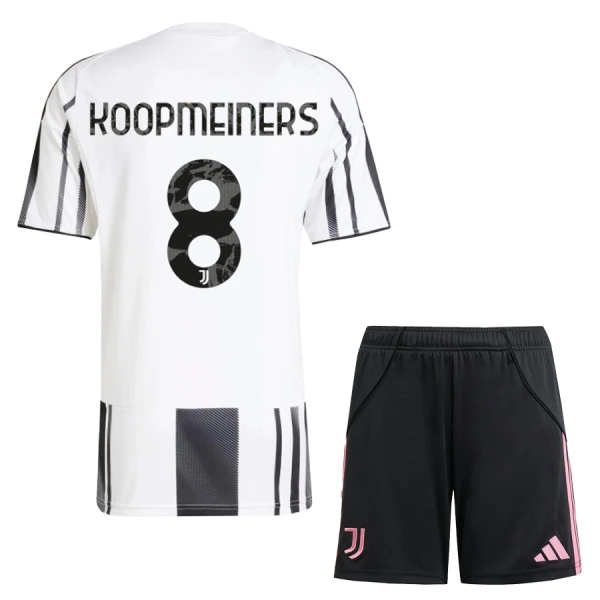 Günstige Juventus Turin Koopmeiners 8 Kindertrikot Heim 2025/26 Kurzarm Günstige Juventus Turin Koopmeiners 8 Kindertrikot Heim 2025/26 Kurzarm