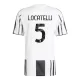 Günstige Juventus Turin Locatelli 5 Kindertrikot Heim 2025/26 Kurzarm