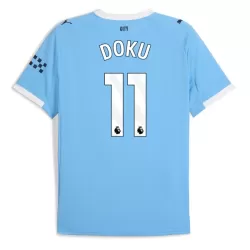 Günstige Manchester City Doku 11 Herrentrikot Heim 2025/26 Kurzarm Günstige Manchester City Doku 11 Herrentrikot Heim 2025/26 Kurzarm