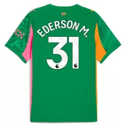 Günstige Manchester City Ederson M. 31 Torwart Herrentrikot 2025/26 Kurzarm Grüne Günstige Manchester City Ederson M. 31 Torwart Herrentrikot 2025/26 Kurzarm Grüne