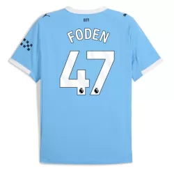 Günstige Manchester City Foden 47 Herrentrikot Heim 2025/26 Kurzarm Günstige Manchester City Foden 47 Herrentrikot Heim 2025/26 Kurzarm