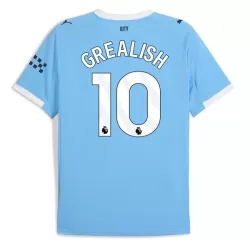 Günstige Manchester City Grealish 10 Herrentrikot Heim 2025/26 Kurzarm Günstige Manchester City Grealish 10 Herrentrikot Heim 2025/26 Kurzarm
