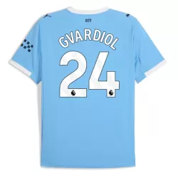 Günstige Manchester City Gvardiol 24 Herrentrikot Heim 2025/26 Kurzarm Günstige Manchester City Gvardiol 24 Herrentrikot Heim 2025/26 Kurzarm