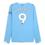 Günstige Manchester City Haaland 9 Herrentrikot Heim 2025/26 Langarm