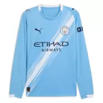 Günstige Manchester City Herrentrikot Heim 2025/26 Langarm