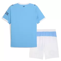 Günstige Manchester City Kindertrikot Heim 2025/26 Kurzarm