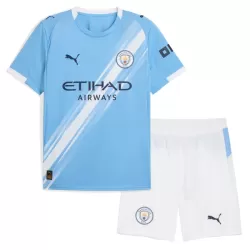 Günstige Manchester City Rodrigo 16 Kindertrikot Heim 2025/26 Kurzarm