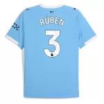 Günstige Manchester City Ruben 3 Herrentrikot Heim 2025/26 Kurzarm