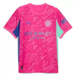 Günstige Manchester City Torwart Herrentrikot 2025/26 Kurzarm Rosa Günstige Manchester City Torwart Herrentrikot 2025/26 Kurzarm Rosa
